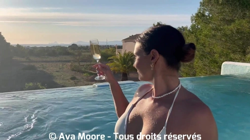 Ava Moore Solo Outdoor Masturbation