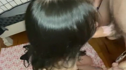 Brattyydeath Sucking Dick in Close Up View