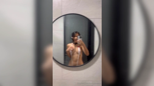 BunnyBrownie - Solo Chained Up Masturbation