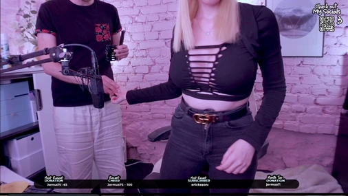 swedish twtich streamer Swebliss with big tits