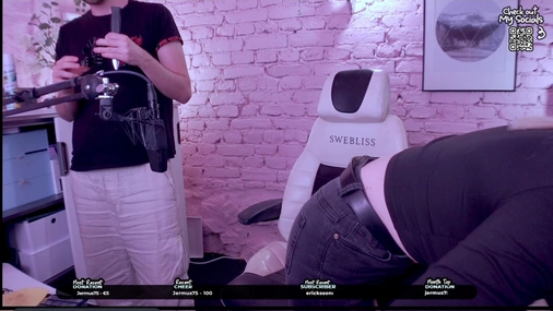 swedish twtich streamer Swebliss with big tits