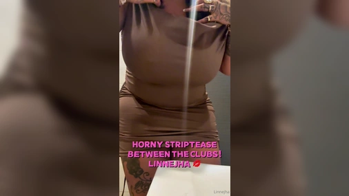 Swedish Linnejha club toilet striptease ppv
