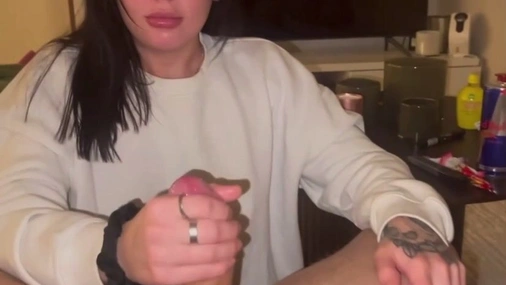Linn3a B0ström blowjob + cum in mouth