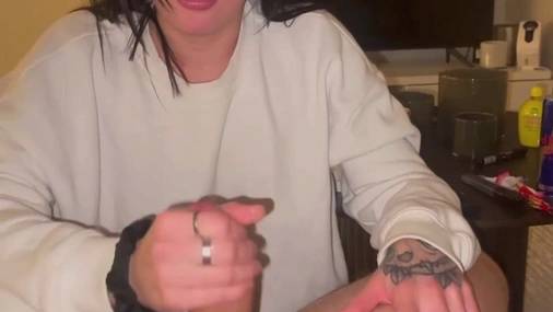 Linn3a B0ström blowjob + cum in mouth