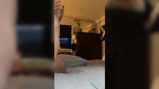Chloe sexy pillow humping 2
