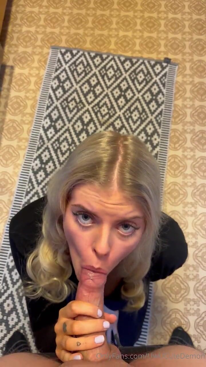 Swedish CuteDemon blowjob Part 2