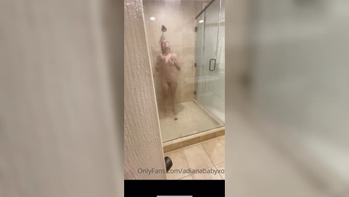 AdianaBabyXO Fucked Hard After The Shower