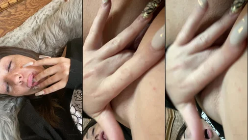 Coziebae Nahaufnahme: Fingern der Muschi