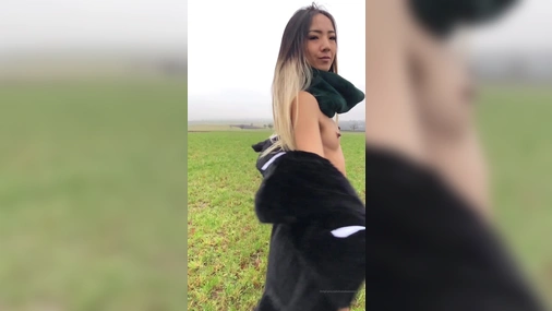 NxtObsession Drives To Countryside And Gets Naked