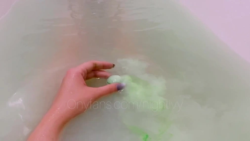 NightIvy Relaxing In The Bathtub