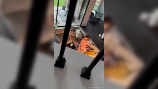 Voyeur Fandy Watching Couple And Secretly Masturbates