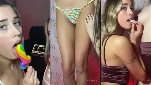 Gemmawren Kinky-seksilelujen käyttö lesboystävän kanssa