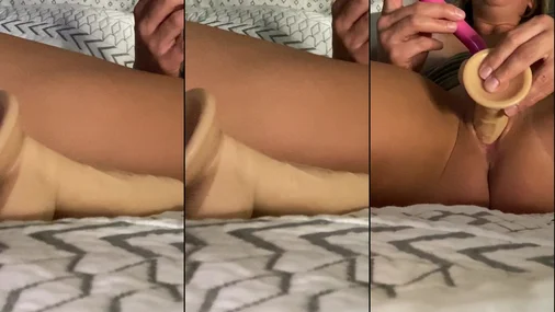 Jenna Baby Fickt die Muschi mit Sexspielzeug – Nahaufnahme