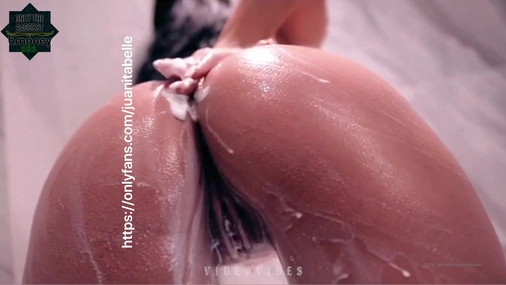 Juanita Belle Covered In Cream