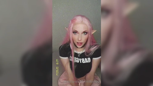Crazy Elf Milkimind Ahegao And Foot Fetish