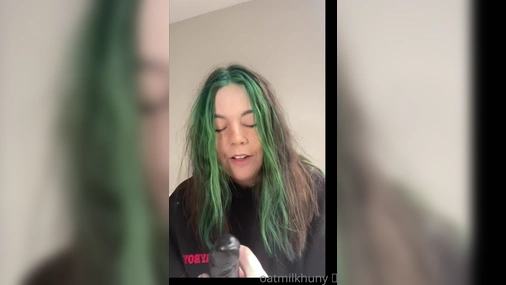 Oatmilkhunny Titty Fuck With Dildo