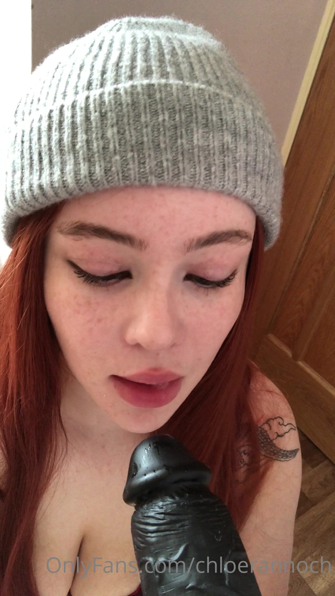 Okichloe Blowjob Practice With Dildo POV
