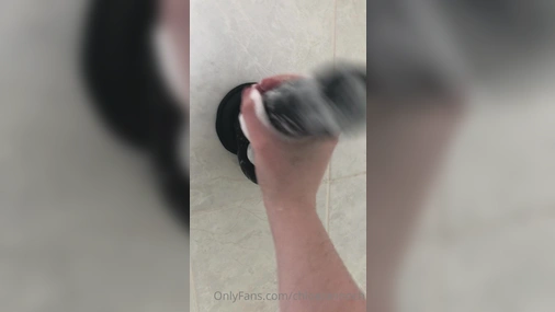 Okichloe Handjob Practice On Big Dildo