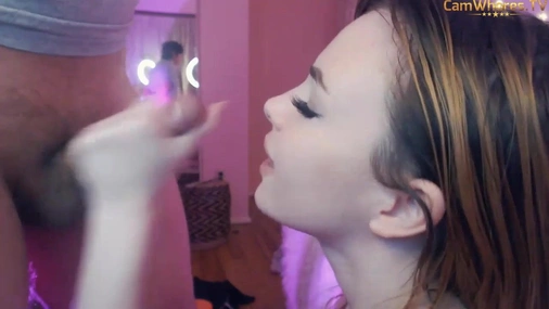 Ritalolita Blowjob And Facial Close Up
