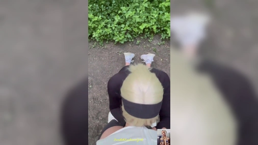 Elin Swede doggystyle & blowjob in public