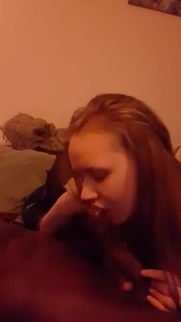 Swedish girl sucking black cock