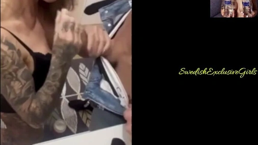 Swedish MILF Alpheratz sexy blowjob