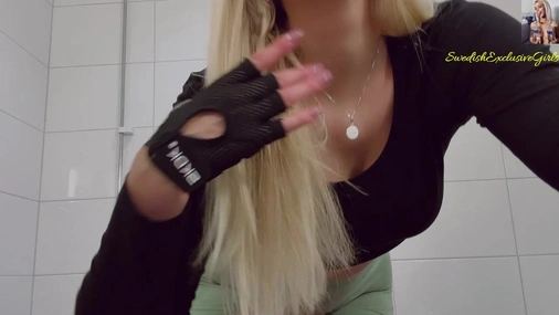 Swedish Babe LinnyNova teasing with her hot sexy body