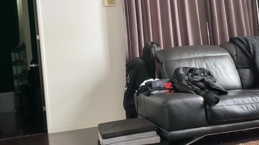 Melu Morinaga Changing To Maid Costume