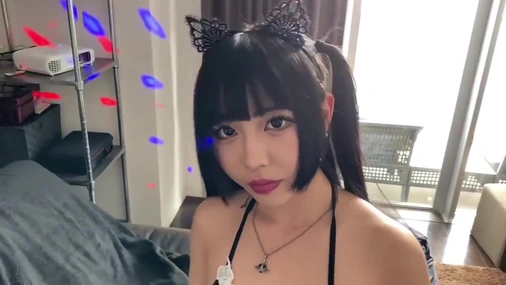 Melu Morinaga Changing To Maid Costume
