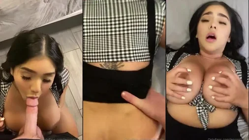 JessGotJugs Gets Creampie With Pussy Close Up