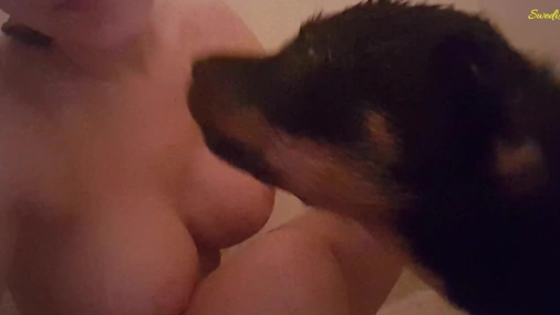 Swedish Babe Candy Naked shower