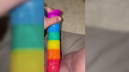 Swedish Nell Kronberg dildo and vibrator masturbation