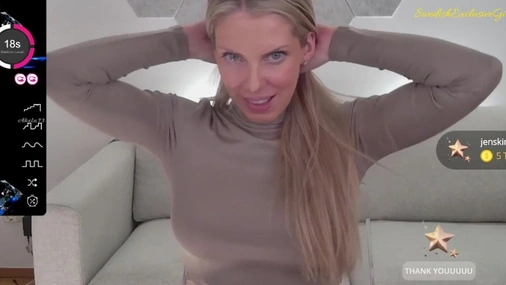 Swedish Milf Nova1foryou wet pussy masturbation