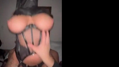 Swedish Babe Elin Swede ghostface sex & cumshot on big sexy boobs