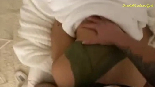 Swedish Babe Elin Swede Sexy Blowjob & fucked from behind