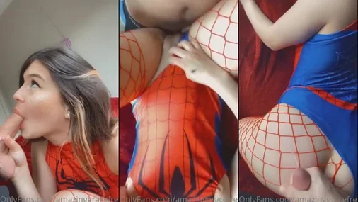 Amazing Grace Spiderwoman-Sextape-Video