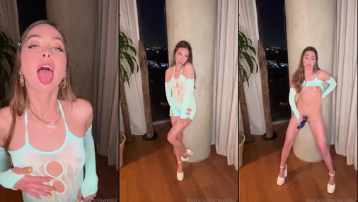 Riley Reid Mit einem großen Dildo an einer leckeren Muschi herumspielen