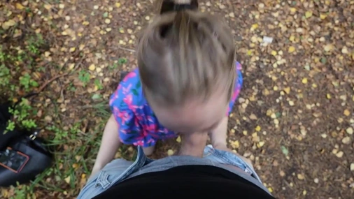 Swedish Evy fucked outdoor