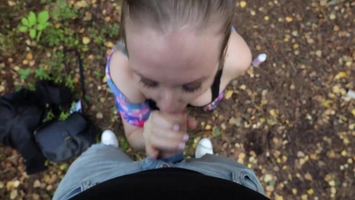 Swedish Evy fucked outdoor