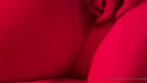Corinna Kopf Trying Buttplug Video