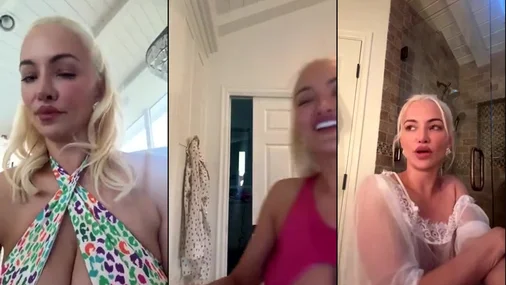 Lindsey Pelas Heißer Livestream vom 28. März