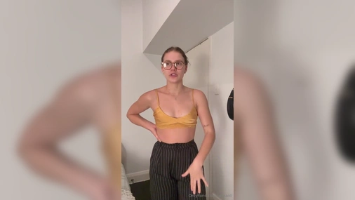 Maidelyn Kessir in Nerdy Glasses Getting Fucked Rough