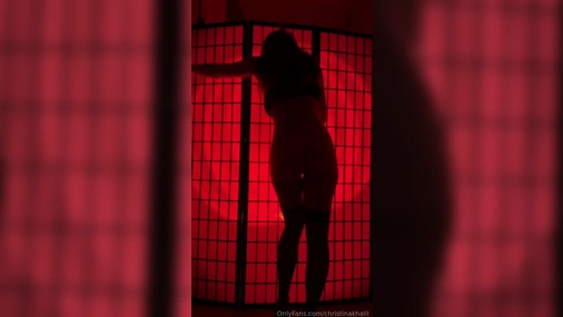 Christina Khalil Blowjob with Standing Sex
