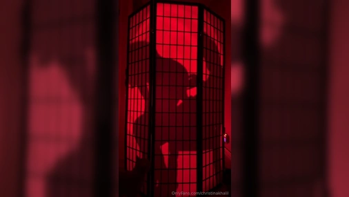 Christina Khalil Blowjob with Standing Sex