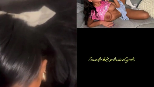 Elin Swede Blowjob & shows her big ass