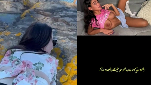 Swedish Babe Eliin Doggystyle in public amazing view