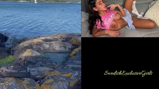 Swedish Babe Eliin Doggystyle in public amazing view