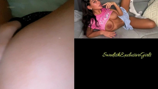 Norwegian Babe Iselin Michelsen short Pussy Masturbation