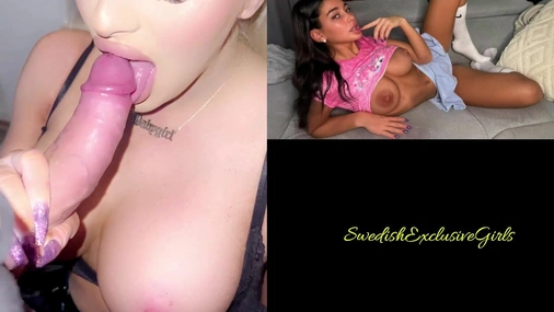 Norwegian Bust Babe Iselin Michelsen Amazing Blowjob