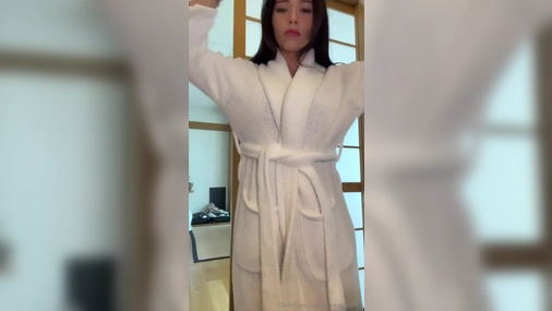 Aishah Sofey Stripping in Hot Chinese Dress
